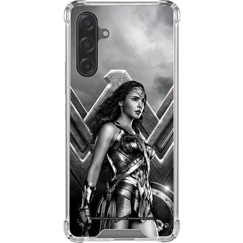 The Justice League (2017) Wonder Woman Poster Galaxy A17 Clear Case