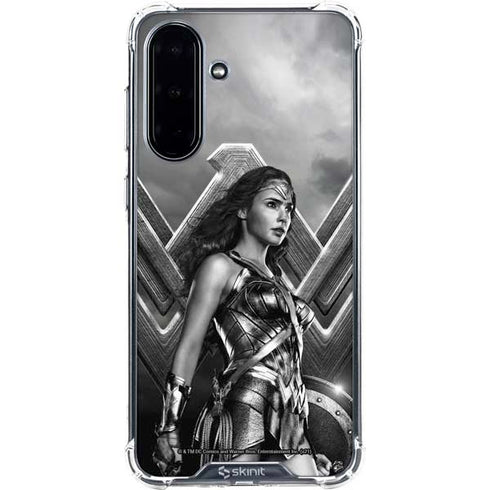 The Justice League (2017) Wonder Woman Poster Galaxy A36 5G Clear Case