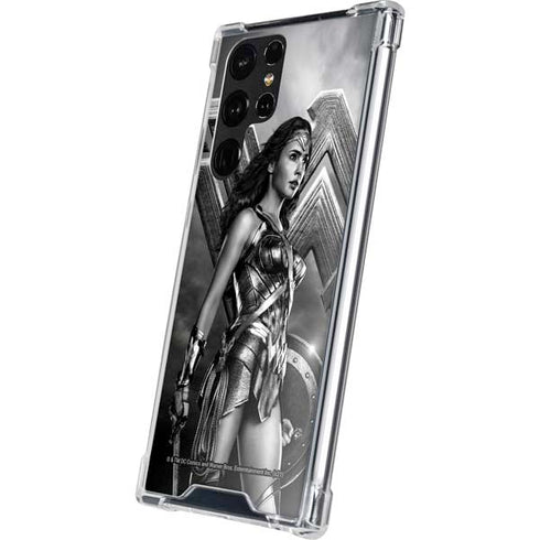The Justice League (2017) Wonder Woman Poster Galaxy S23 Ultra Clear Case