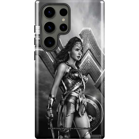 The Justice League (2017) Wonder Woman Poster Galaxy S23 Ultra Pro Case