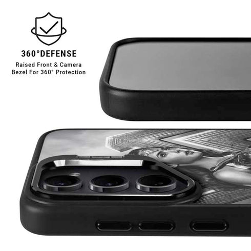 The Justice League (2017) Wonder Woman Poster Galaxy S25 Kickstand Case