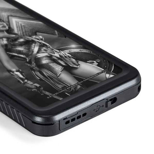 The Justice League (2017) Wonder Woman Poster Galaxy S24 Waterproof Case
