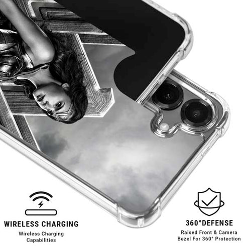 The Justice League (2017) Wonder Woman Poster Galaxy S26 Clear Case