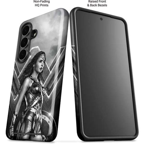 The Justice League (2017) Wonder Woman Poster Galaxy S26 Plus Impact Case