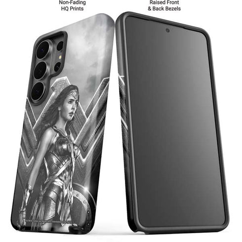 The Justice League (2017) Wonder Woman Poster Galaxy S26 Ultra Impact Case