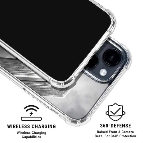 The Justice League (2017) Wonder Woman Poster iPhone 15 Clear Case