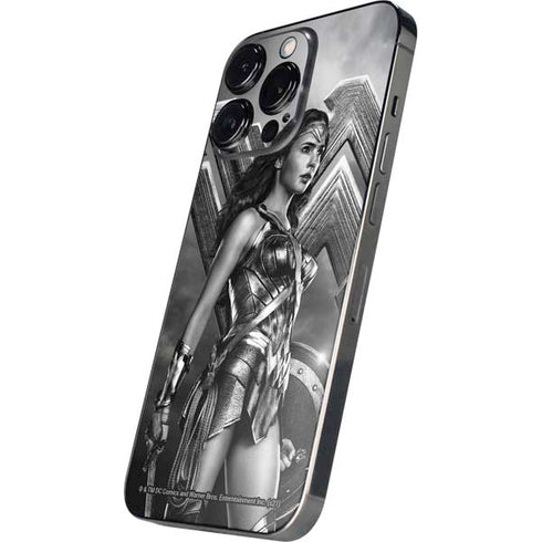 The Justice League (2017) Wonder Woman Poster iPhone 15 Pro Max Skin