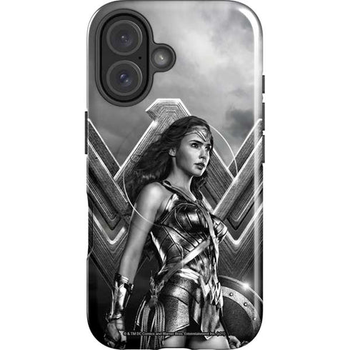The Justice League (2017) Wonder Woman Poster iPhone 16 Magsafe Impact Case