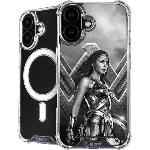 The Justice League (2017) Wonder Woman Poster iPhone 16 Plus MagSafe Case