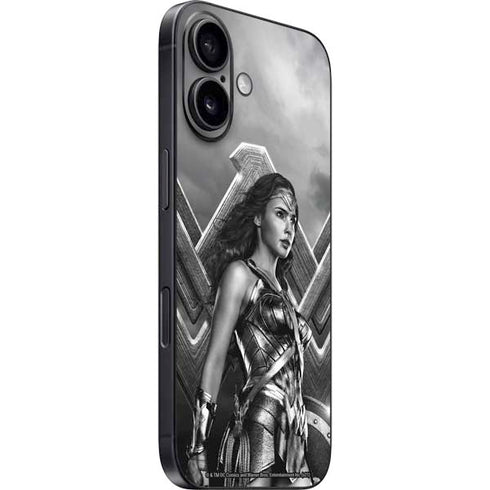 The Justice League (2017) Wonder Woman Poster iPhone 16 Plus Skin