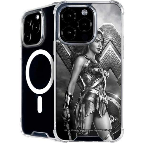 The Justice League (2017) Wonder Woman Poster iPhone 16 Pro MagSafe Case