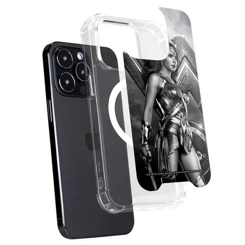 The Justice League (2017) Wonder Woman Poster iPhone 16 Pro MagSafe Case