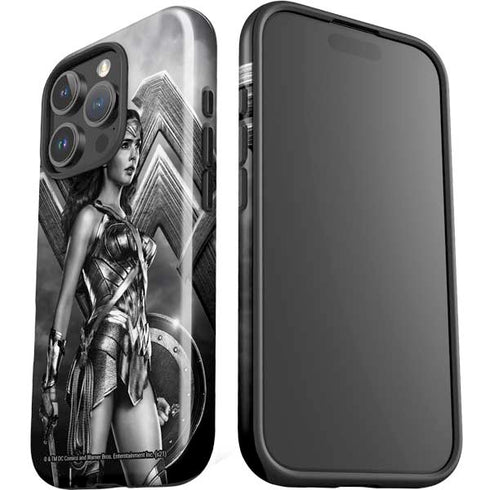 The Justice League (2017) Wonder Woman Poster iPhone 16 Pro Max Impact Case