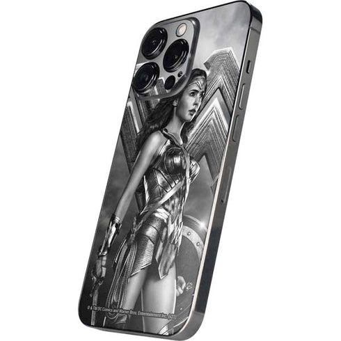 The Justice League (2017) Wonder Woman Poster iPhone 16 Pro Skin