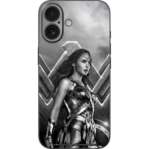 The Justice League (2017) Wonder Woman Poster iPhone 16 Skin