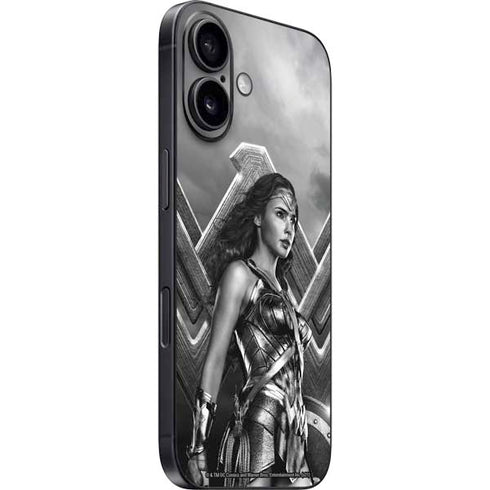 The Justice League (2017) Wonder Woman Poster iPhone 16 Skin
