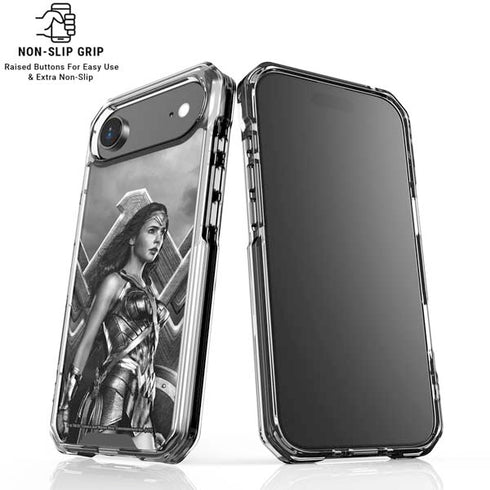 The Justice League (2017) Wonder Woman Poster iPhone 17 Air Clear Case