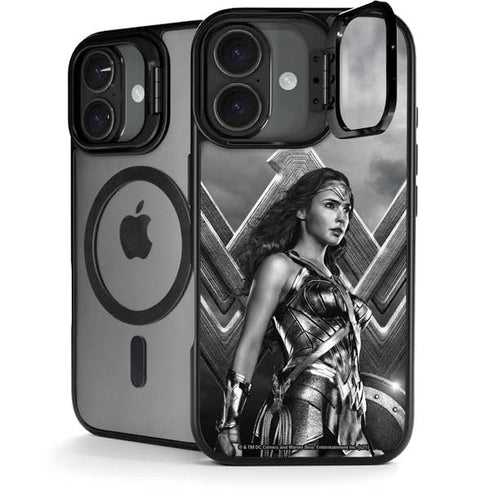 The Justice League (2017) Wonder Woman Poster iPhone 17 Kickstand Case