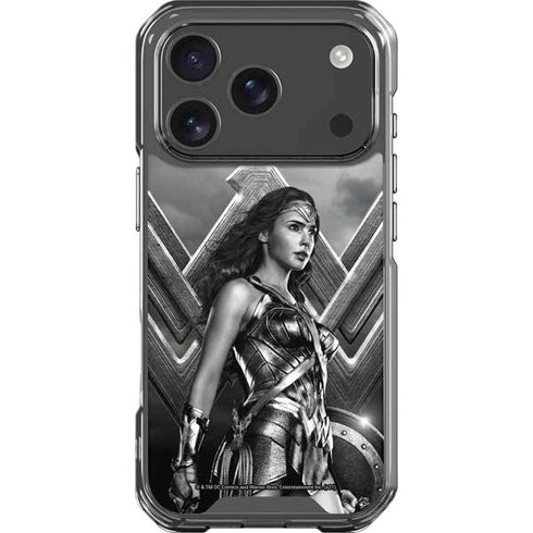 The Justice League (2017) Wonder Woman Poster iPhone 17 Pro Clear Case