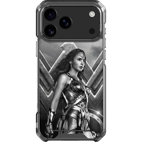 The Justice League (2017) Wonder Woman Poster iPhone 18 Pro Max Clear Case