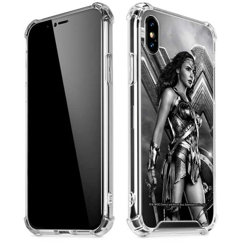 The Justice League (2017) Wonder Woman Poster iPhone X/XS Clear Case