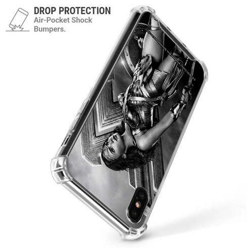 The Justice League (2017) Wonder Woman Poster iPhone X/XS Clear Case