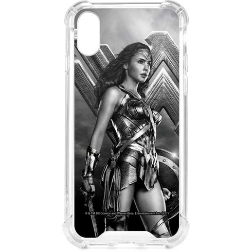 The Justice League (2017) Wonder Woman Poster iPhone XS Clear Case