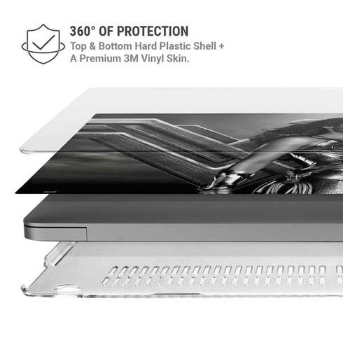 The Justice League (2017) Wonder Woman Poster MacBook Pro 14in (2021-24) Case plus Skin