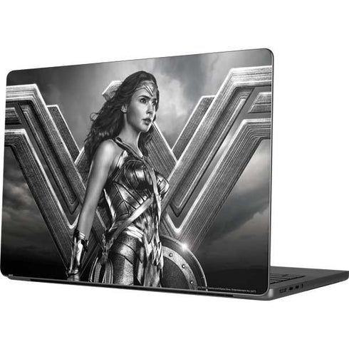 The Justice League (2017) Wonder Woman Poster Apple MacBook Pro 14-inch Skin