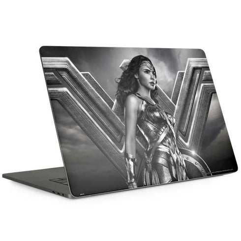 The Justice League (2017) Wonder Woman Poster MacBook Skins