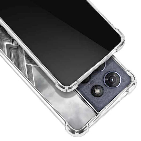 The Justice League (2017) Wonder Woman Poster Moto G Power 5G (2025) Clear Case