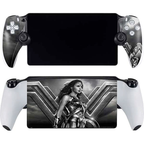The Justice League (2017) Wonder Woman Poster PlayStation Portal Remote Player Skin