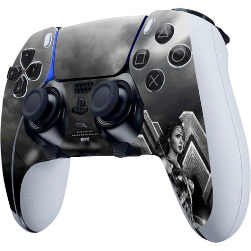 The Justice League (2017) Wonder Woman Poster PS5 DualSense Edge Pro Controller Skin