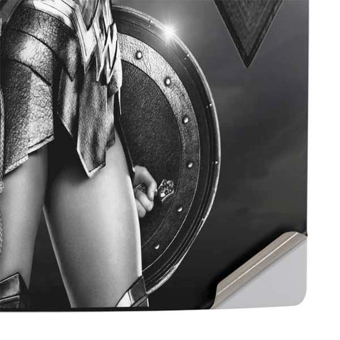 The Justice League (2017) Wonder Woman Poster PS5 Pro Console Skin