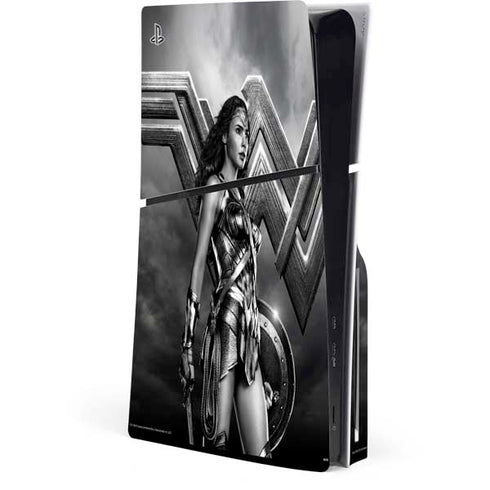 The Justice League (2017) Wonder Woman Poster PlayStation PS5 Skins