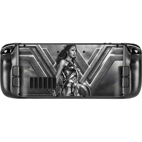 The Justice League (2017) Wonder Woman Poster Steam Deck Handheld Gaming Computer OLED Skin