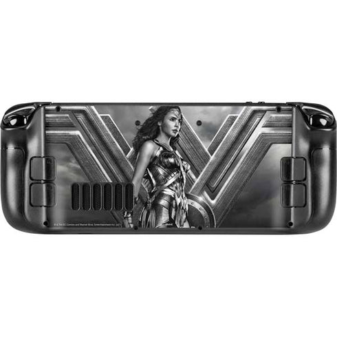 The Justice League (2017) Wonder Woman Poster Steam Deck Handheld Gaming Computer Skin