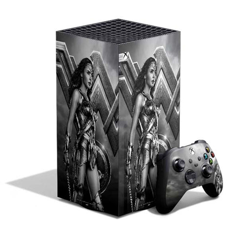 The Justice League (2017) Wonder Woman Poster XBox Series X Digital Edition Bundle Skin