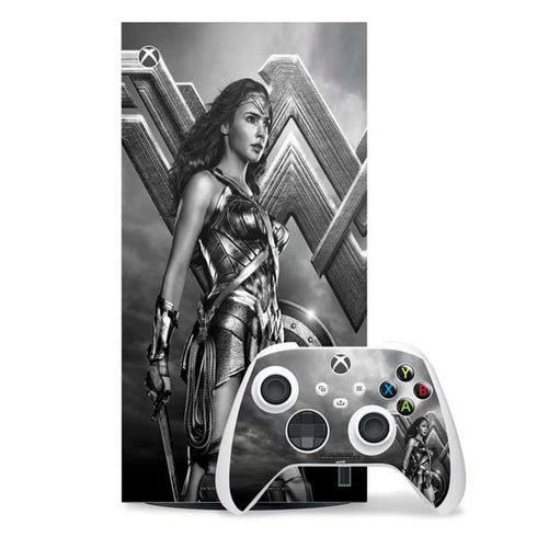 The Justice League (2017) Wonder Woman Poster Xbox Series X Skins