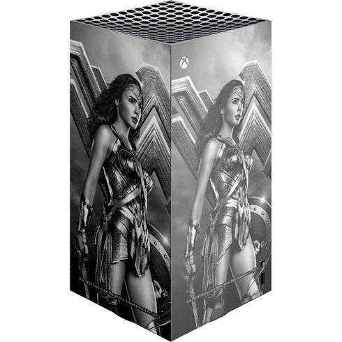 The Justice League (2017) Wonder Woman Poster XBox Series X Digital Edition Console Skin