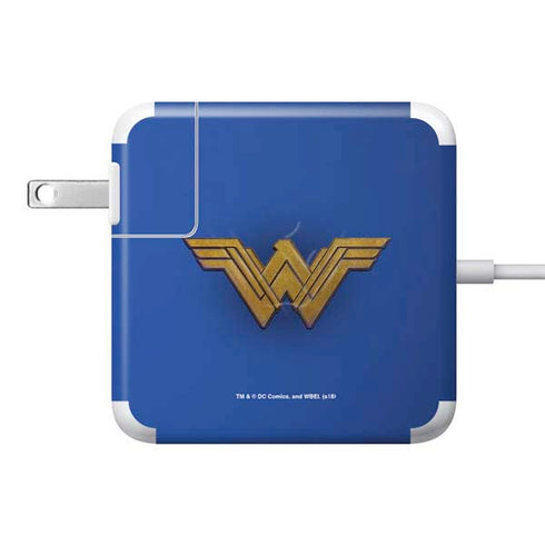 DC Comics Wonder Woman Movie Emblem 85W Power Adapter (15 and 17 inch MacBook Pro Charger) Skin