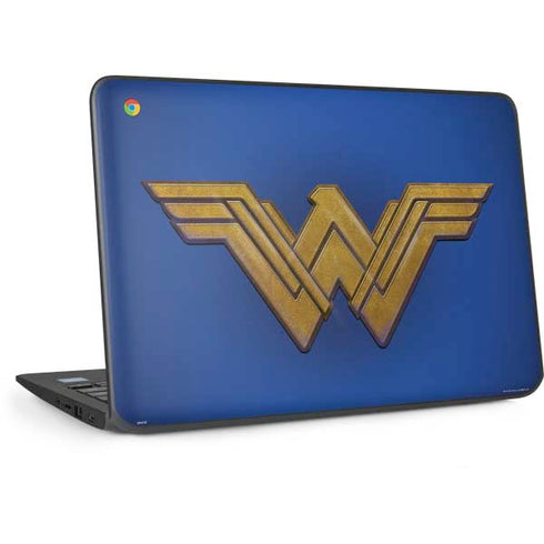DC Comics Wonder Woman Movie Emblem HP Chromebook Skin