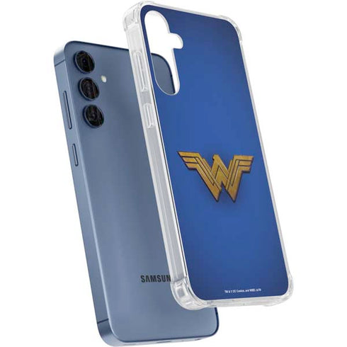 DC Comics Wonder Woman Movie Emblem Galaxy A55 5G Clear Case
