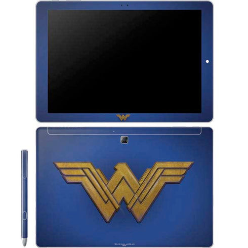 DC Comics Wonder Woman Movie Emblem Galaxy Book 12in Skin