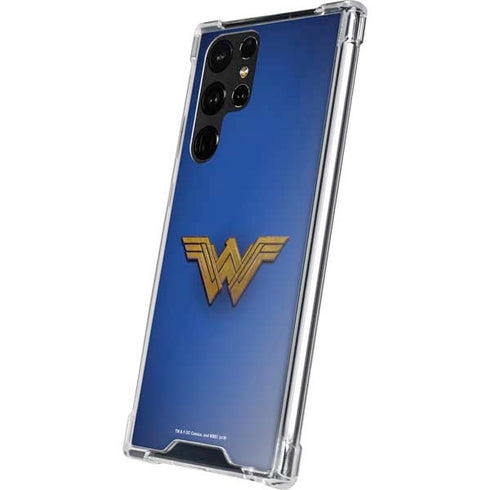 DC Comics Wonder Woman Movie Emblem Galaxy S22 Ultra Clear Case