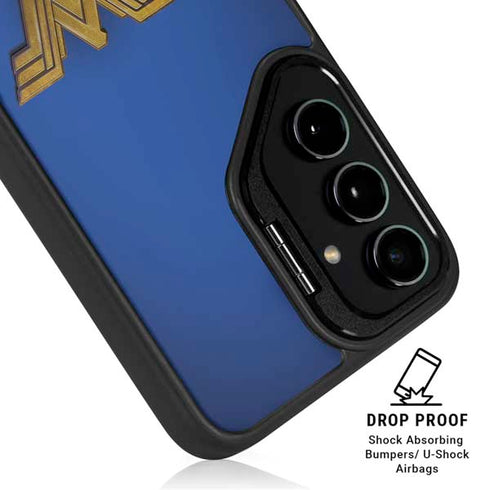 DC Comics Wonder Woman Movie Emblem Galaxy S25 Kickstand Case