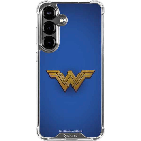 DC Comics Wonder Woman Movie Emblem Galaxy S26 Clear Case