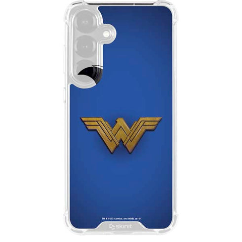 DC Comics Wonder Woman Movie Emblem Galaxy S26 Plus Clear Case
