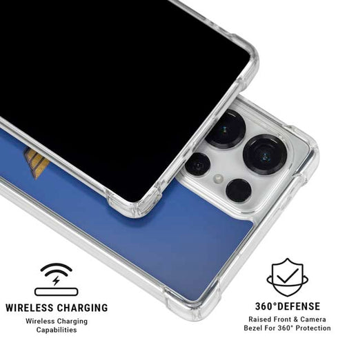 DC Comics Wonder Woman Movie Emblem Galaxy S26 Ultra Clear Case