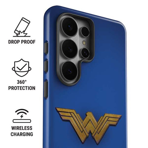 DC Comics Wonder Woman Movie Emblem Galaxy S26 Ultra Impact Case